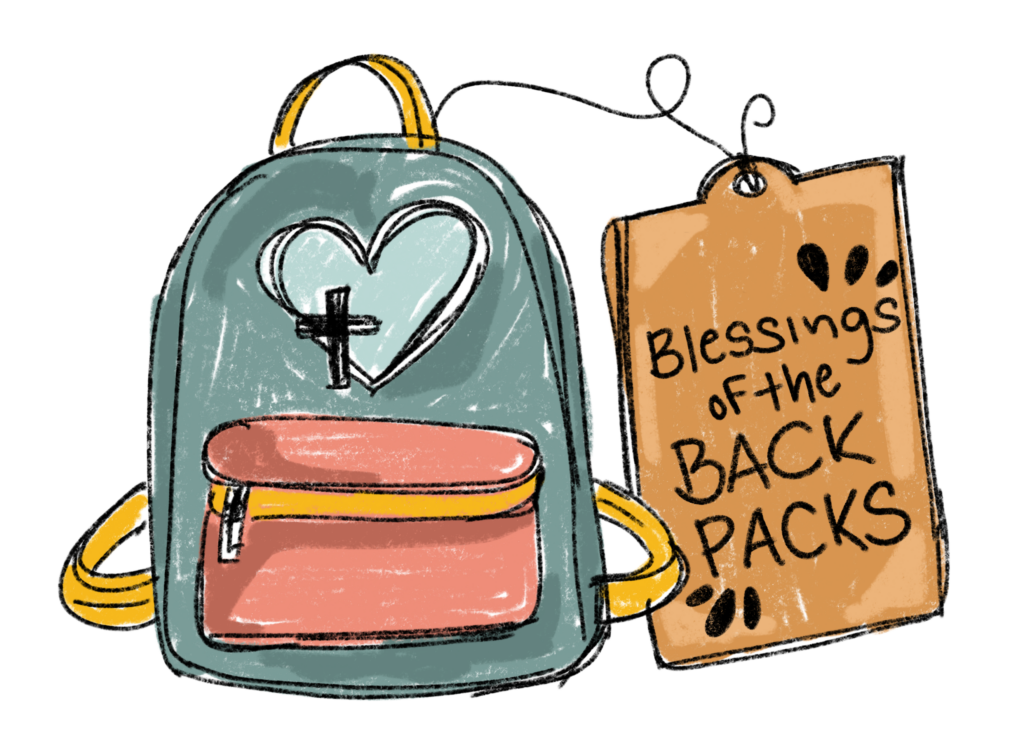 Blessing of the Backpacks